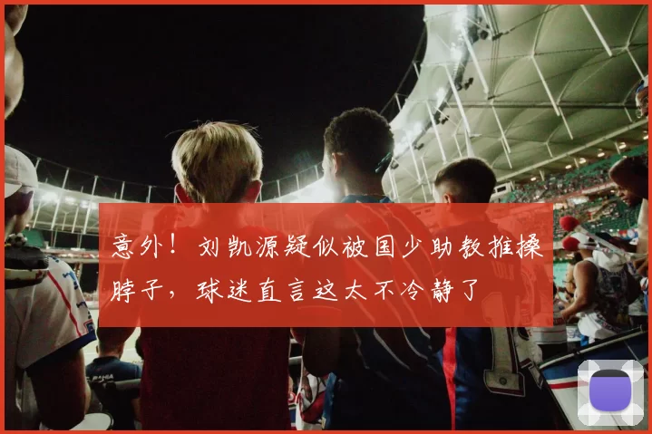 意外！刘凯源疑似被国少助教推搡脖子，球迷直言这太不冷静了